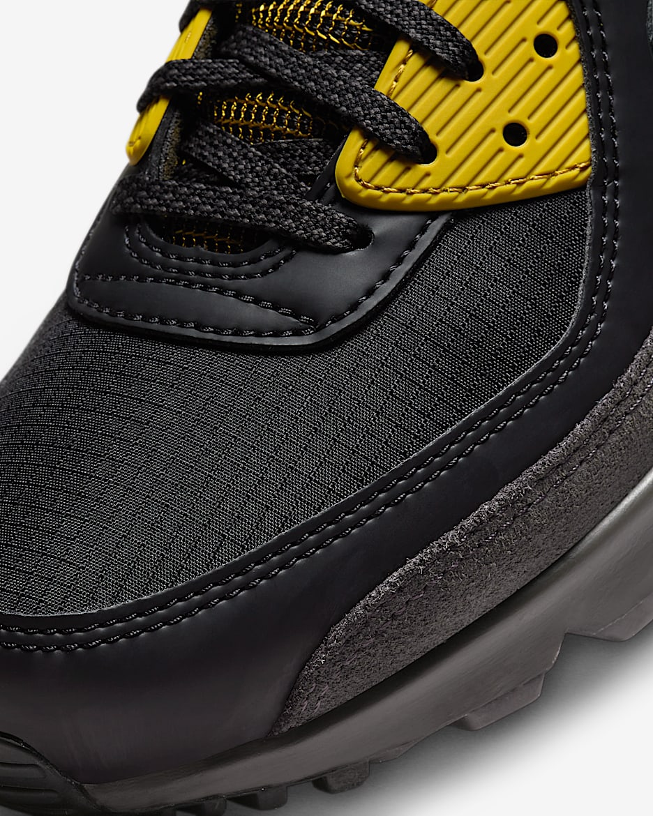 Nike air max 90 negro con amarillo best sale